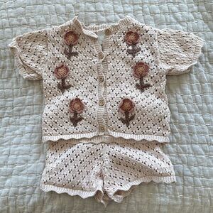Zara crochet set
